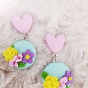 Handmade Polymer Clay Earring
